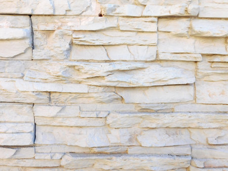 Stone Texture In The Gardenの写真素材