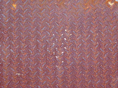 Metal Texture Outdoor In The Garden