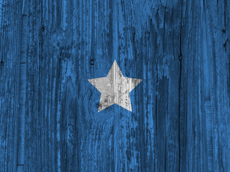 Somalia flag with textureの写真素材