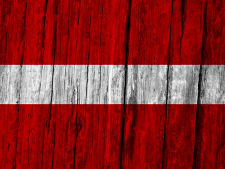 Latvia flag with textureの写真素材