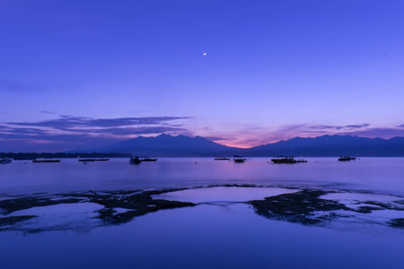 Sunrise in the morningの写真素材