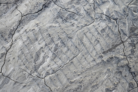 Texture of a dry soil.