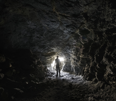 watch out of the tunnelの写真素材