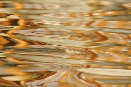 Colorful surface of waterの写真素材