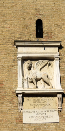 venetian lionの写真素材