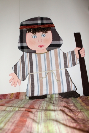 The shepherd boy made by master craftsmenの写真素材