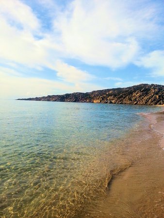 landscape of beautiful Sardinian coastの写真素材