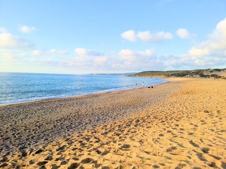 landscape of beautiful Sardinian coastの写真素材