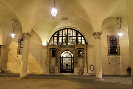historical building of the "Loggia" seat of the municipality of Brescia in northern Italyのeditorial素材