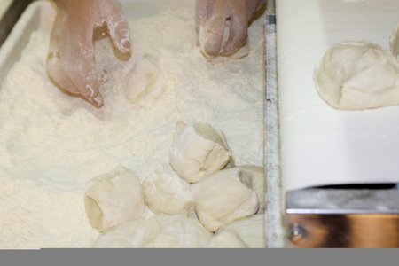 Inside of a bakery