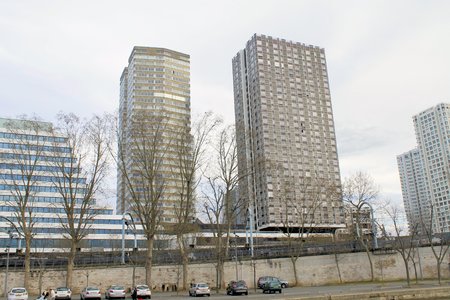 modern architecture in Paris, France
