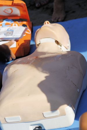 cpr dummy prepare for CPR training - resuscitation technique