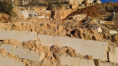 marble quarries in Botticino in northern Italy