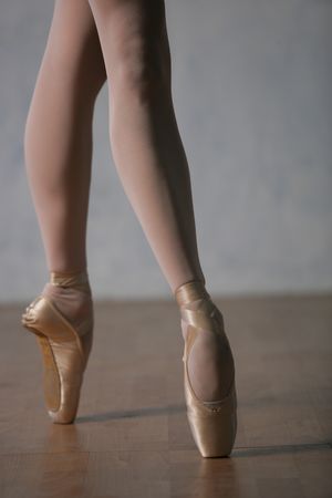 Ballerina's legsの写真素材
