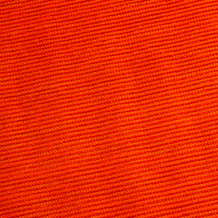 close up of an orange striped fabricの写真素材