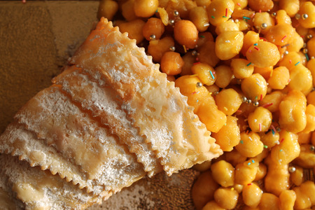 Neapolitan struffolisの写真素材