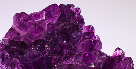 Amethyst mineral stone gemの写真素材