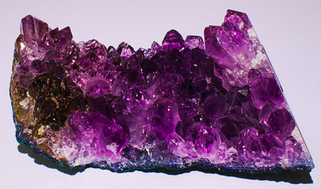 Amethyst magenta violet crystals gem stone