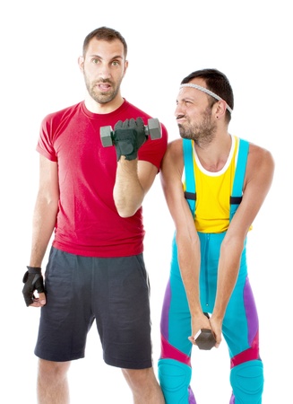 weights excersiseの写真素材