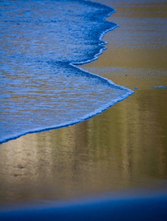 coastal landscape in the north of Spainの写真素材