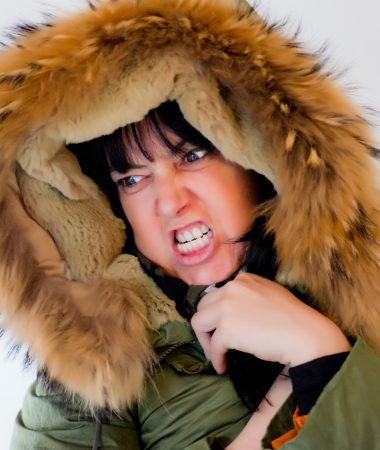 portrait of a middle age womanの写真素材