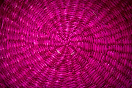 wicker basket texture made with purple circlesの写真素材