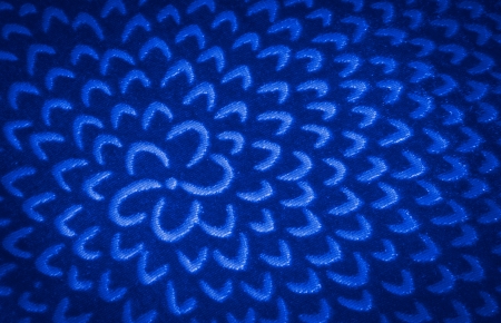 abstract fabric texture with blue colorsの写真素材