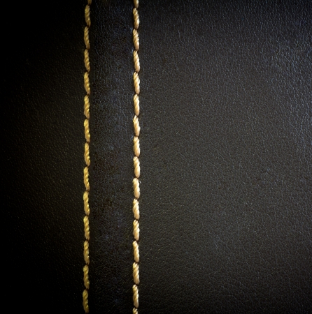 closeup view of leather materialの写真素材