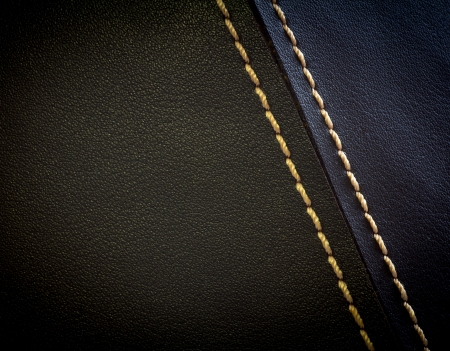 closeup view of leather materialの写真素材