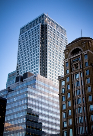 view of skyscrapers in Londonの写真素材