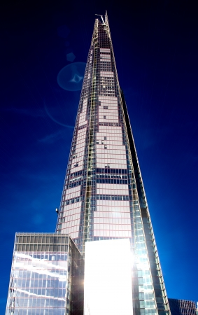 view of skyscraper in Londonのeditorial素材