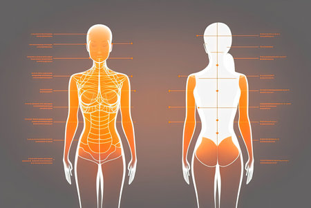 Illustration of a beautiful young woman. Beauty and skin care concepts. Generative AIの素材