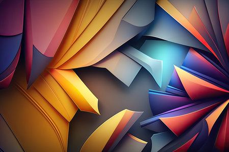 Abstract background. Generative AIの素材