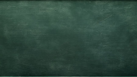 Green chalkboard background. Generative AIの素材