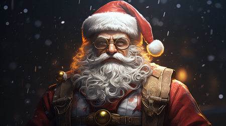 Santa Claus portraitの素材