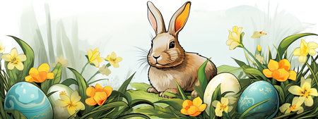 Easter greeting cardの素材