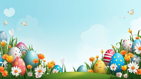 Easter greeting cardの素材
