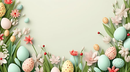 Easter greeting cardの素材