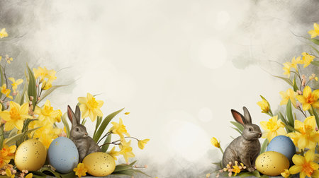 Easter greeting cardの素材