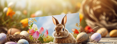 Easter greeting cardの素材