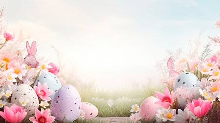 Easter greeting cardの素材