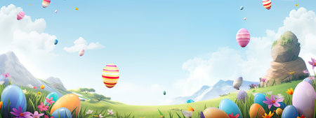 Easter greeting cardの素材