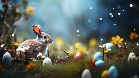 Easter greeting cardの素材
