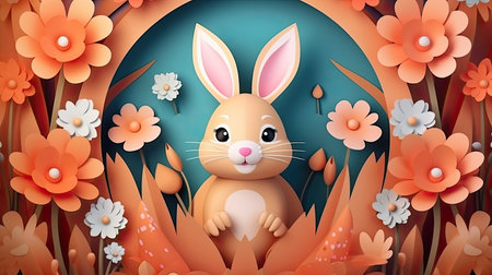 Easter greeting cardの素材