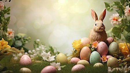Easter greeting cardの素材