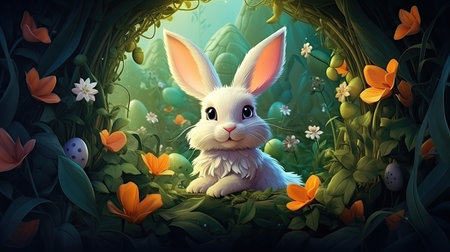 Easter greeting cardの素材