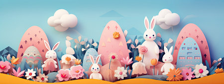 Easter greeting cardの素材