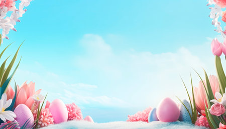 Easter greeting cardの素材