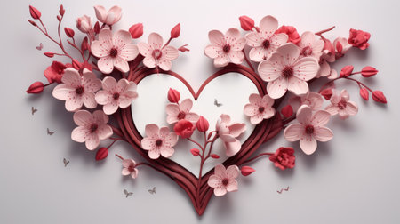 Decorative elements inspired by heartsの素材