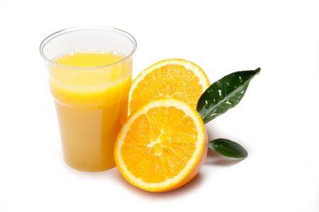 orange juiceの写真素材